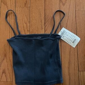 Brandy Melville Ribbed Cropped Cami Tank Top